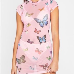 Butterfly Mesh dress